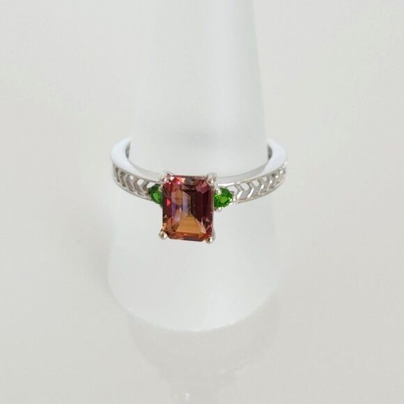 Twilight Topaz - Northern Lights Twilight Topaz Ring SIZE 9 - Picture 3 of 8